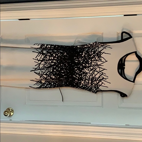 Calvin Klein Dresses & Skirts - Perfect condition black and white bodycon dress